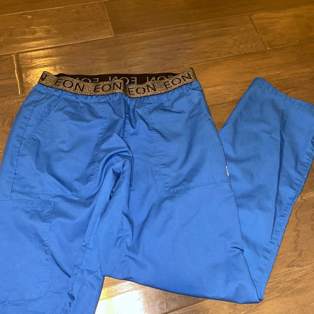 Royal blue scrubs
